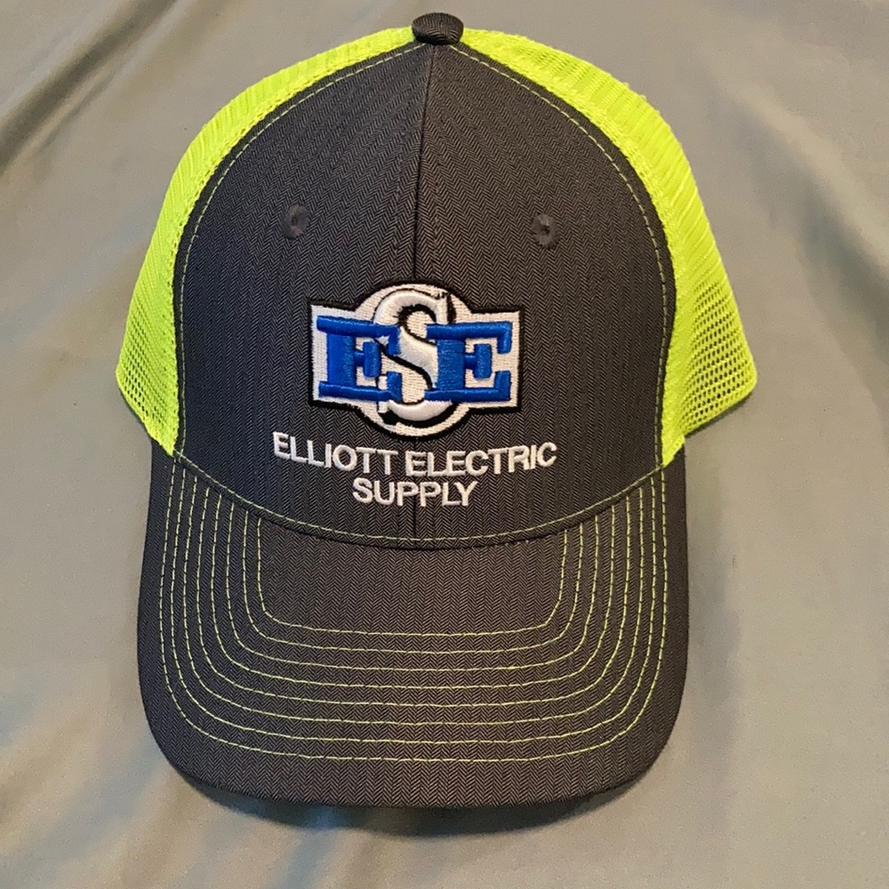Brand new Elliott electric supply trucker hat